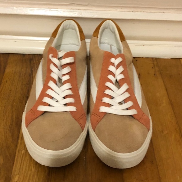 Madewell Shoes - Low-Top Sneakers in Colorblock Suede